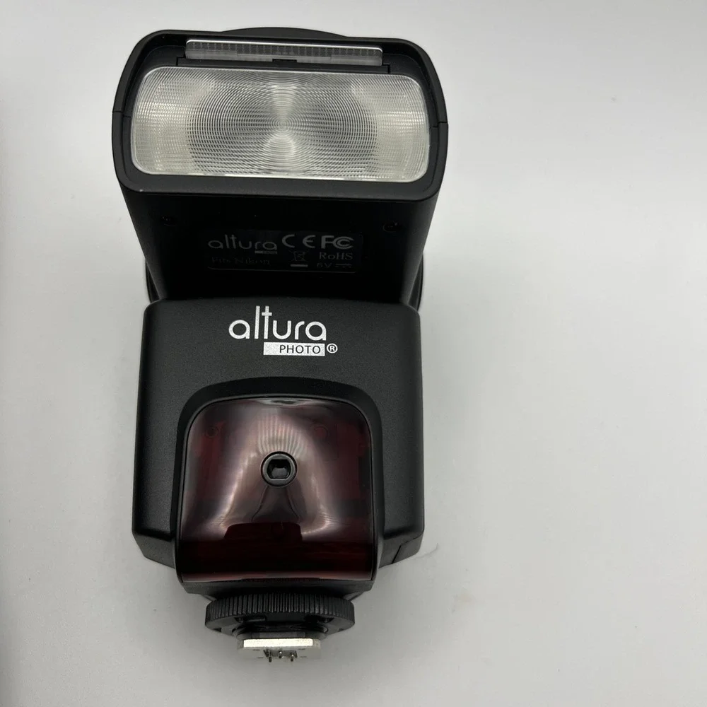 NEW Altura Photo TTL Speedlite Flash for Nikon DSLR w/ Case Tested